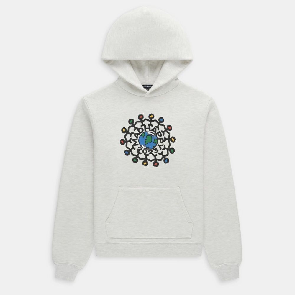 Madhappy Sixth Anniversary Capsule Hoodie in Grey XS NEW Limited Edition